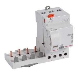 Legrand - Bloc diff DX³ 4P 100mA 63A Type A - 4 modules