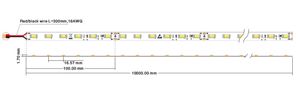 Integratech - LED strip Long 60LED smd3528 24V 2700K IP20 20m