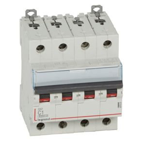 Legrand - Autom. DX³ 6000A/10kA 4P C01 400V 4 modules