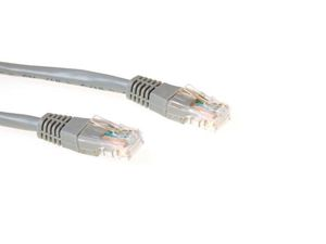Velleman - Ewent - câble réseau u/utp / 1 m / gris / m-m