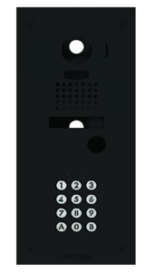 Aiphone - Panneau D'Encastrement Noir Avec Clavier À Code