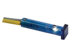 Velleman - Vierkante signaallamp 7 x 7mm 24v blauw