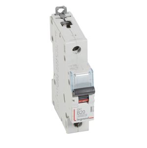 Legrand - Autom. DX³ 6000A/10kA 1P B20 230/400V - 1 module