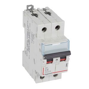 Legrand - Autom. DX³ 6000A/10kA 2P C04 400V 2 modules