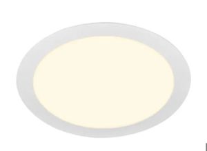 SLV LIGHTING - SENSER 24, encastré intérieur de plafond LED rond blanc 3000K
