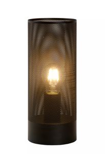 Lucide - BELI - Lampe de table - Ø 12 cm - 1xE27 - Noir