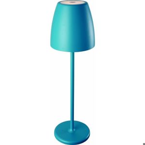 MEGAMAN - Garden lampe de table rechargable IP54 bleu