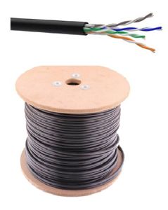 Niet-afgeschermde U/UTP Cat. 6 kabel voor buiten - per meter of op rol - UUTP6/OUT
