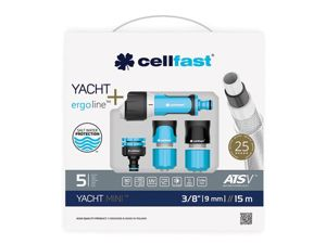 Velleman - Cellfast - kit d'arrosage yacht mini - 3/8" - 15 m