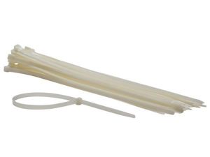 Velleman - Jeu de serre-câbles en nylon - 8.8 x 500 mm - blanc (50 pcs)