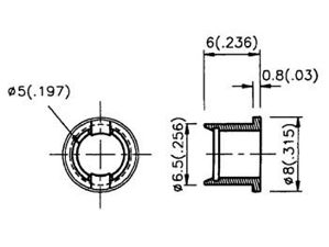 Velleman - Montageclip voor led 5mm (1 st.)