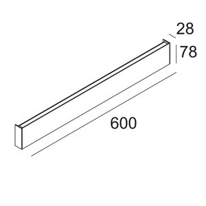 DELTA LIGHT - Femtoline W Down-Up 600 930 B