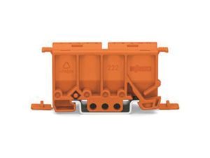 Velleman - Fixing carrier for 2- to 5-pole compact connectors, orange