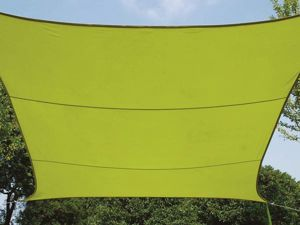 Velleman - Zonnezeil - rechthoek - 2 x 3 m - kleur: lichtgroen