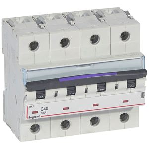 Legrand - Automaten DX³ 4P C 40A 400V - 50KA - 6mod