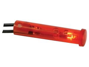 Velleman - Ronde 7mm signaallamp 12v rood