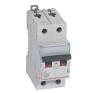 Legrand - Disj. DX³ 6000A/10kA 2P D32 400V 2 modules