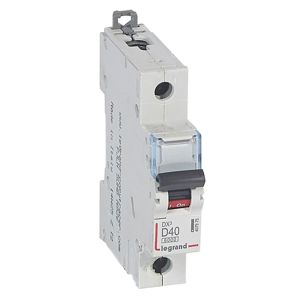 Legrand - Autom. DX³ 6000A/10kA 1P D40 400V 1 module