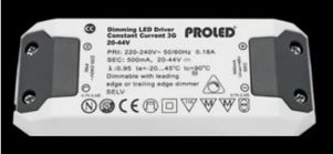 UNI-BRIGHT - Led Voeding Monochrome Dimmable 700Ma - 12W