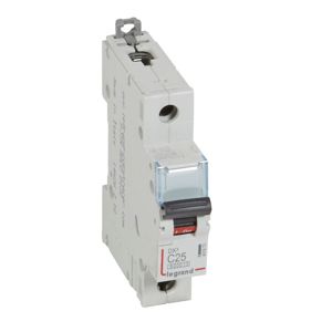 Legrand - Autom. DX³ 6000A/10kA 1P C25 400V 1 module