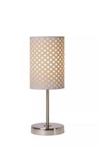 Lucide - MODA - Lampe de table - Ø 13 cm - 1xE27 - Blanc