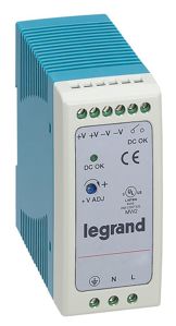 Legrand - Geschak. voed. 1F 24VDC 24W primair 100-240 VAC