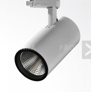 PROLUMIA - LED Pro-Focus D, 26W, voor 3 fase rail, wit 3000K, Ra>90, 40°