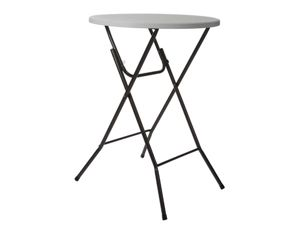 Velleman - Table pliante - rond - ø 80 x 110 cm