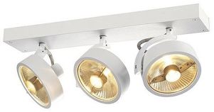 SLV LIGHTING - Kalu III QPAR111, wand/plafondverlichting, GU10 3x75W 230V, wit