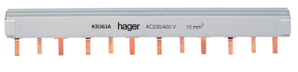 Hager - OVERBRUGGINGSBAAR - 3P - 12 M.