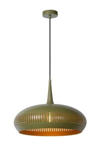 Lucide - RAYCO - Hanglamp - Ø 45 cm - 1xE27 - Groen