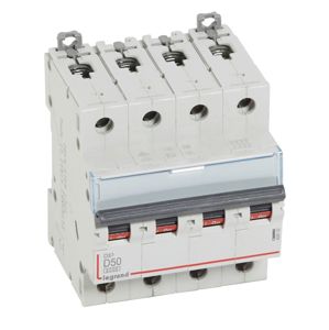 Legrand - Autom. DX³ 6000A/10kA 4P D50 400V 4 modules