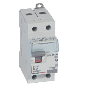 Legrand - Diff schak DX³ 2P 300mA 80A Type A - 2 modules