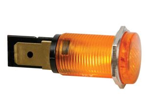 Velleman - Ronde signaallamp 14mm 12v oranje