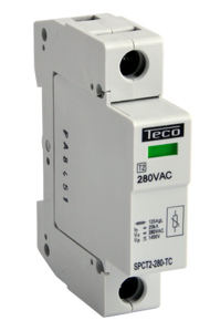 TECO - Type 2 plug-in overspanningsbeveiliger 1p 335Vac 1x20kA