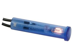 Velleman - Ronde 7mm signaallamp 6v blauw
