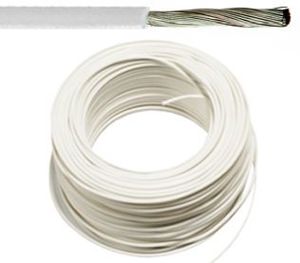 VOBst fil d'installation 1,5 mm² - blanc (H07V-K) - VOBST15WI