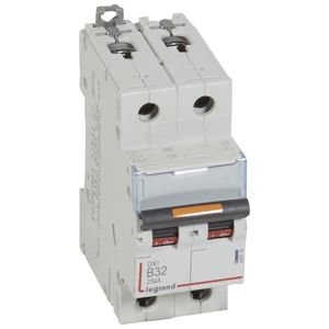 Legrand - Automaten DX³ 2P B 32A 230/400V - 25KA - 2 mod