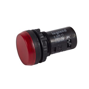 Legrand - Voyant Osmoz LED 230V rouge monobloc - avec LED intégrée