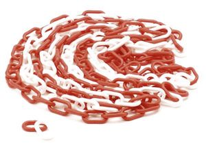 Velleman - Chaine rouge/blanc - 5 m