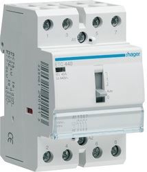 Hager - Contacteur J/N 4x40A - 230V - 4NO