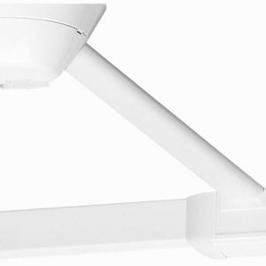 Legrand - Moulure de plafond - 32 x 8 mm blanc pour fils