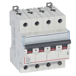 Legrand - Disj. DX³ 6000A/10kA 4P D20 400V 4 modules