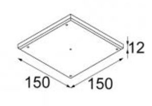 MODULAR - Gypsum fibreboard 150x150