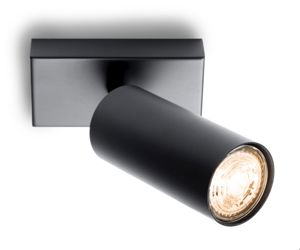 LUMINELLO - Base avec spot GU10 max. 35W brun/noir