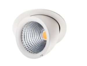SG LIGHTING - Exclusive Midi int/ext blanc 31W 3000K LED coup. de phase