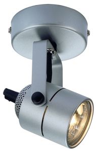 SLV LIGHTING - Spot 79, wand/plafondlamp, GU10 50W 230V, grijs