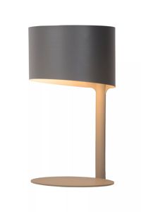 Lucide - KNULLE - Lampe de table - Ø 15 cm - 1xE14 - Gris
