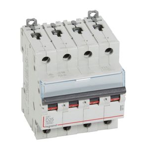 Legrand - Disj. DX³ 6000A/10kA 4P D25 400V 4 modules