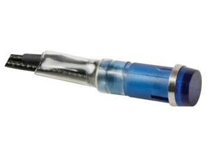 Velleman - Ronde signaallamp 9 mm 220 v blauw